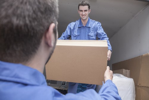 Man and van service helping with a local move in Dulwich