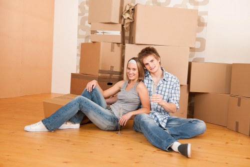 Packing and transport support for a moving truck service in Dulwich