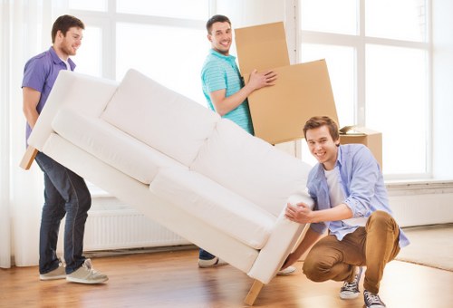 Professional moving service planning a relocation in Dulwich