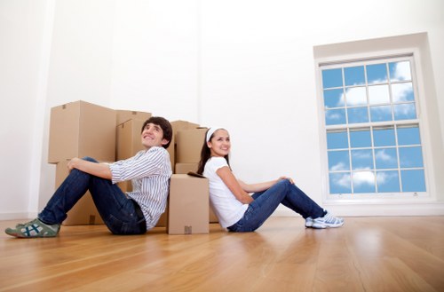 Commercial removals support for an office move in Dulwich