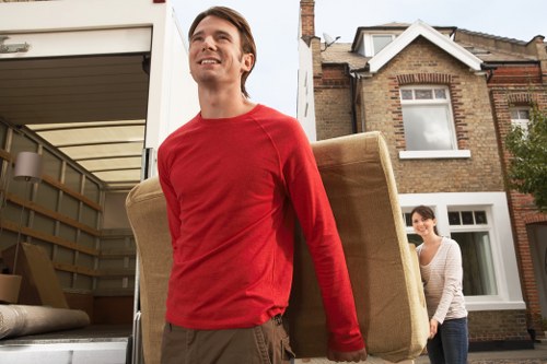 Bulky furniture removal from a Dulwich property