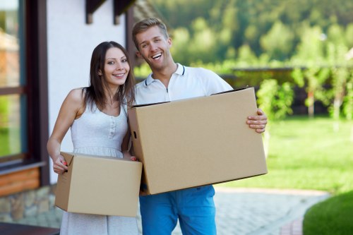 Careful packing and loading for a Dulwich apartment removal service