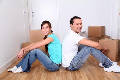 Commercial moving truck for business relocation in Dulwich