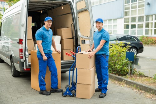 Reliable Dulwich movers completing the final stage of a safe and efficient move