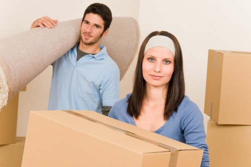 Furniture protection and transport for a local Dulwich flat move