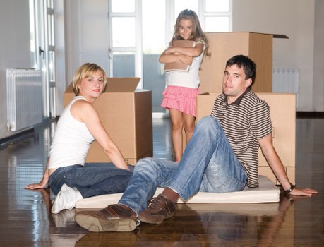 Removal van helping with residential and office moves in Dulwich